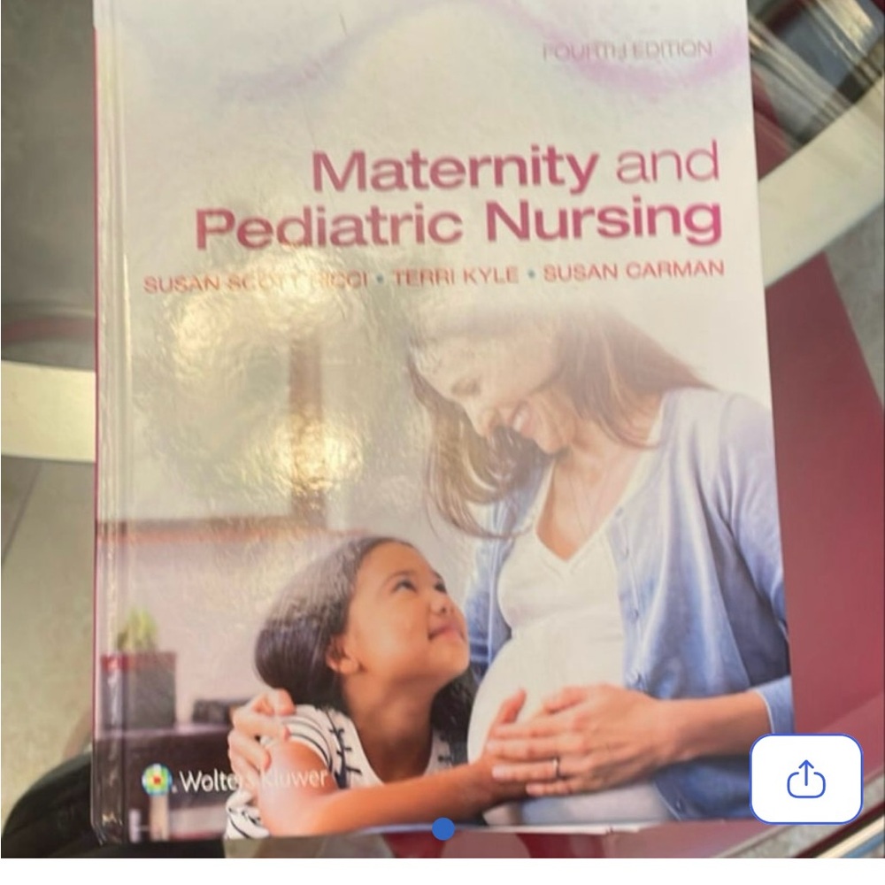 Maternity and Pediatric Nursing Textbook